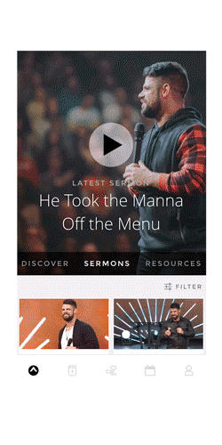 Elevation Church App Preview